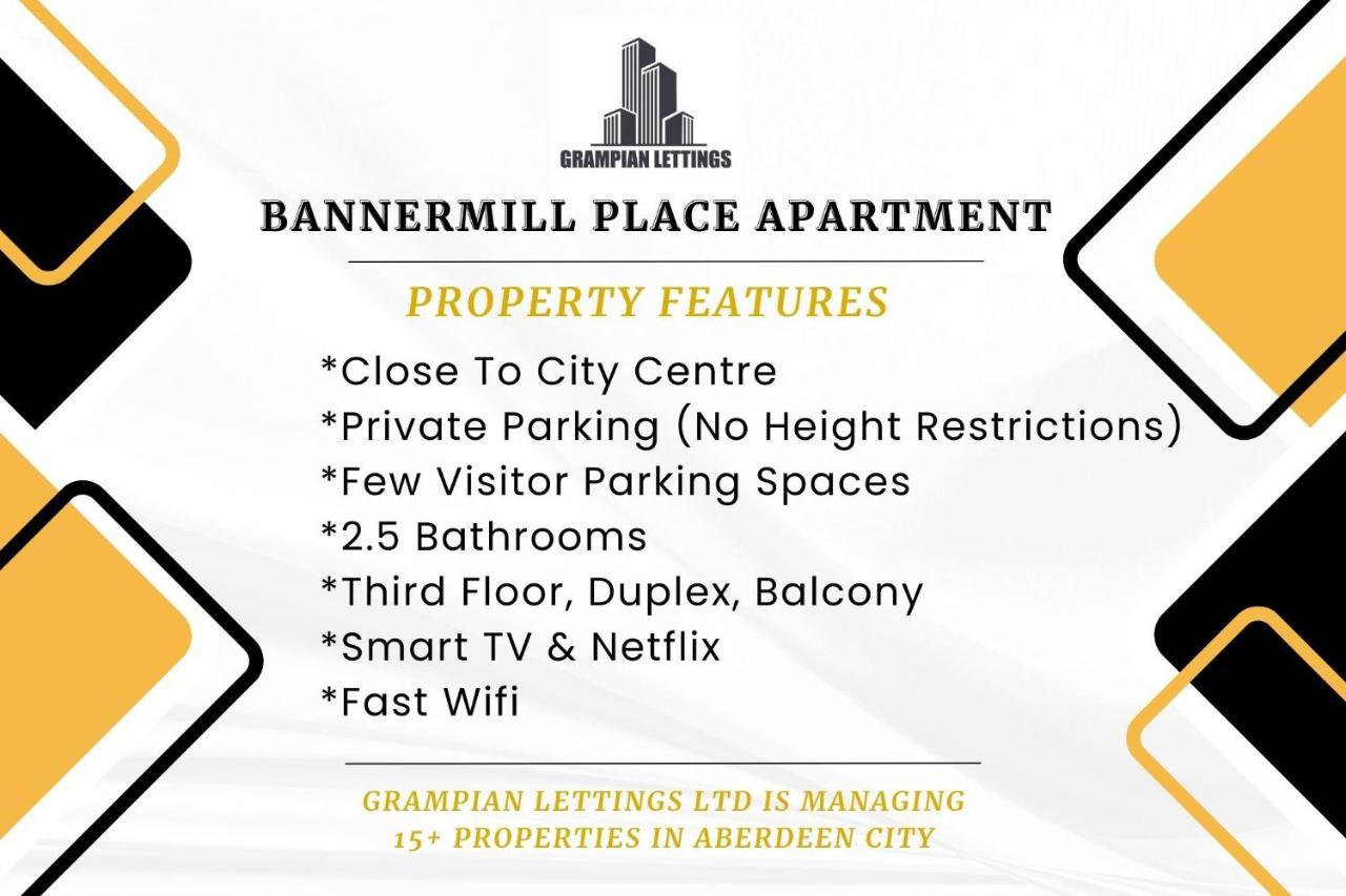 Bannermill Place Apartments - Grampian Lettings Ltd Aberdeen Exteriör bild